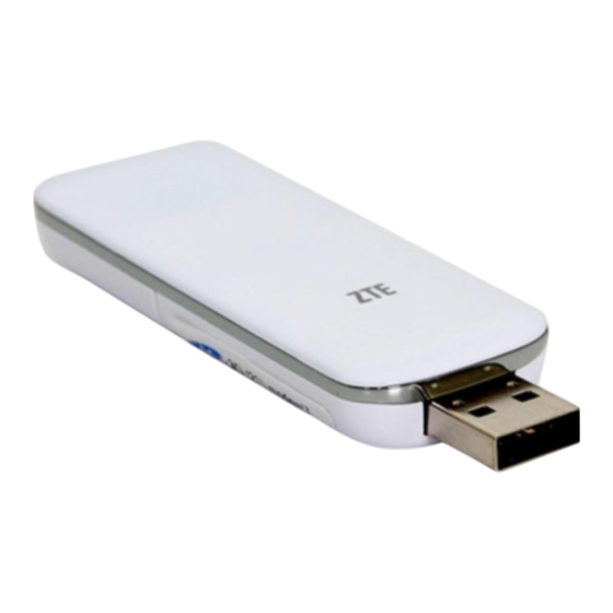 ZTE MF668A Guía Rápida