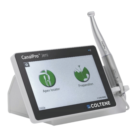 Coltene CanalPro Jeni Instrucciones De Uso