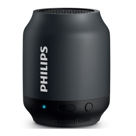 Philips BT50 Manuales