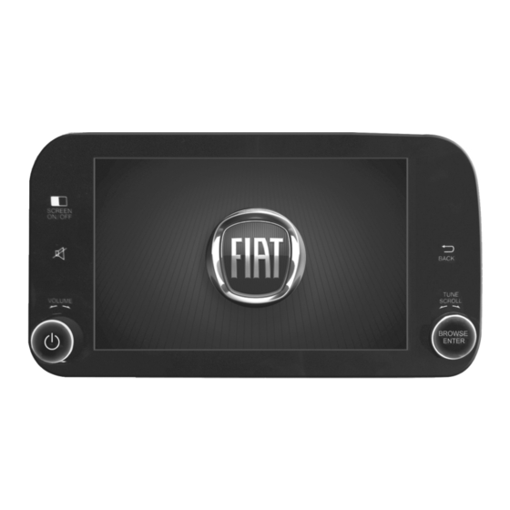 Fiat UCONNECT 7 Manual De Instrucciones