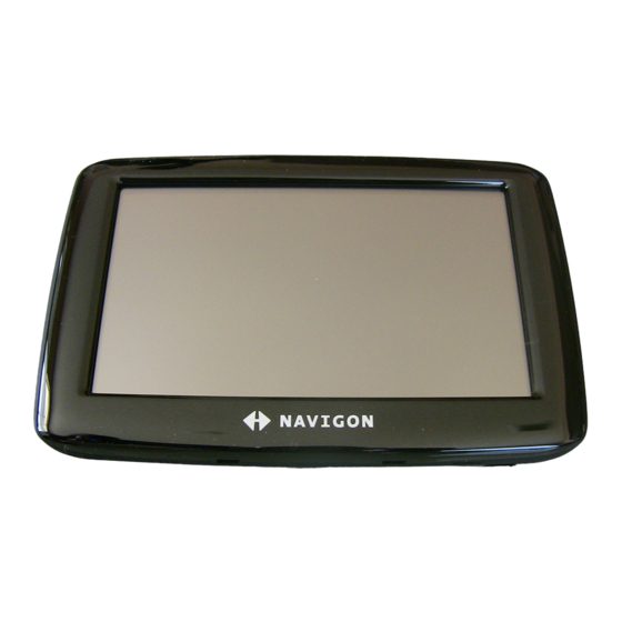 Navigon 2100 Manual De Usuario