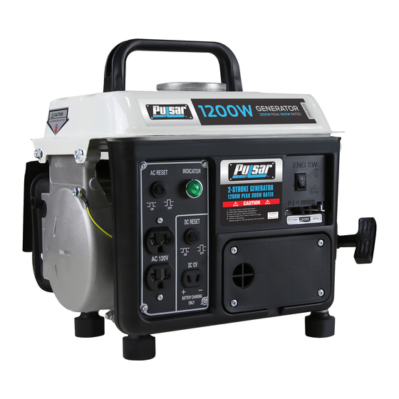 Pulsar PG1202S Manual Del Operador