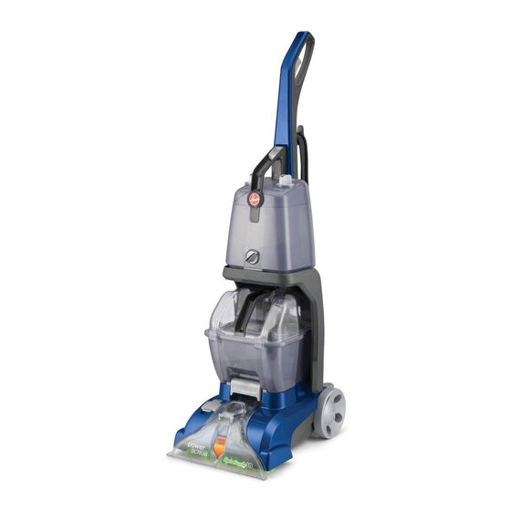 Hoover Power Scrub SpinScrub 50 Manuales