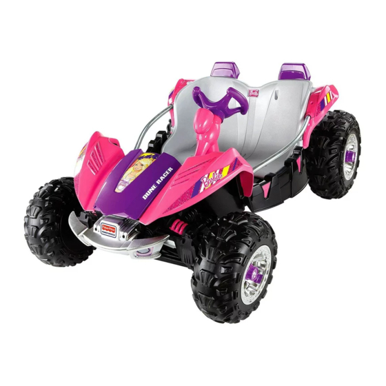 Fisher-Price POWER WHEELS Y9367 Manuales