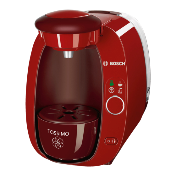 Bosch TASSIMO TAS2005 Manual Del Usuario