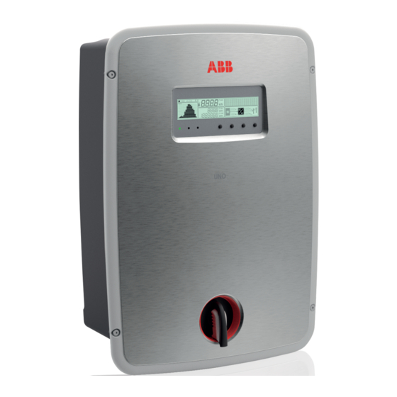 ABB UNO-2.0 Guía De Instalación Rápida