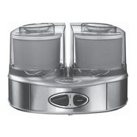 Cuisinart ICE40BCE Instrucciones