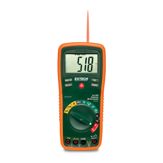 Extech Instruments 470 Manuales