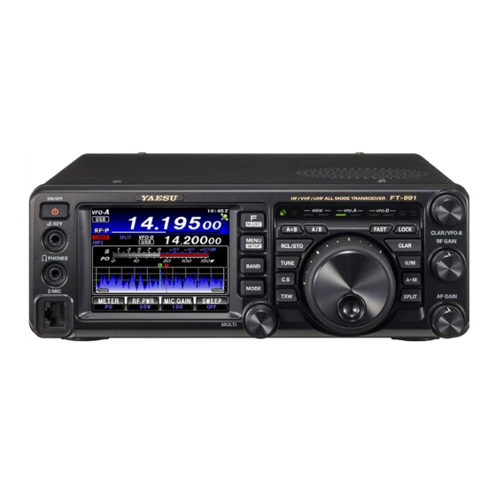 Yaesu FT-991 Manual De Instrucciones