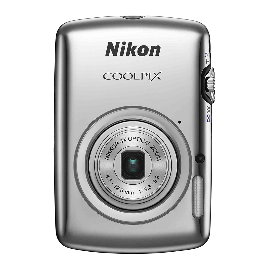 Nikon COOLPIX S01 Manual De Referencia