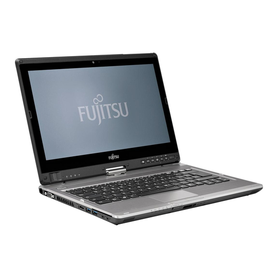 Fujitsu LIFEBOOK T902 Manual De Instrucciones