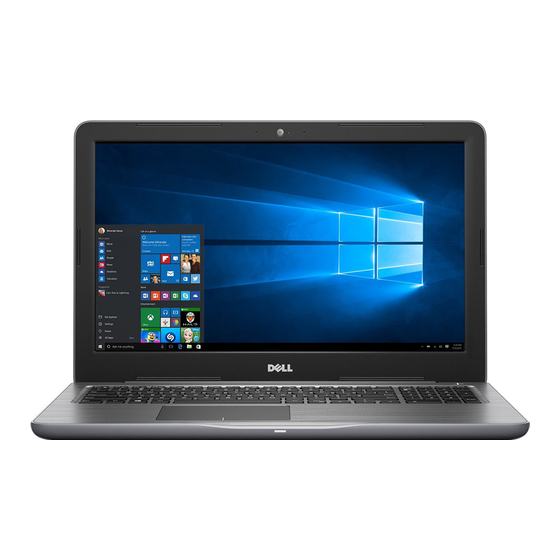 Dell Inspiron 15 5000 Manual De Servicio