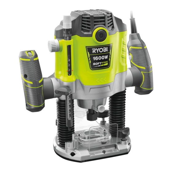 Ryobi RRT1600 Traducción De Las Instrucciones Originales