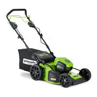 Greenworks Pro GD60LM46SP Manual Del Usuario