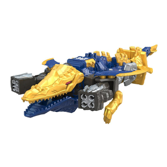 Hasbro Power Rangers Dino Fury Manual De Instrucciones