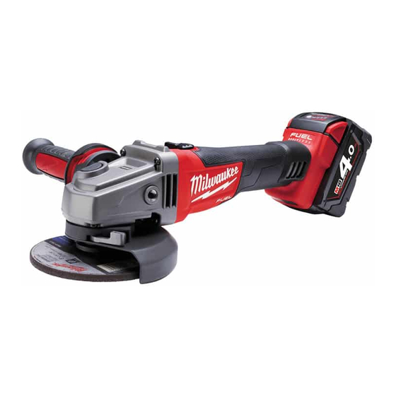 Milwaukee M18 CAG115X Manual Original