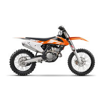 KTM 350 SX-F 2016 Manual De Instrucciones