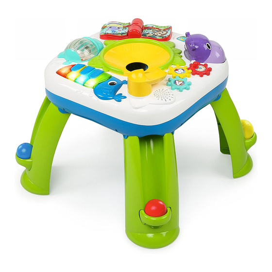 Kids II Bright Starts Having a Ball Get Rollin' Activity Table Manual Del Usuario