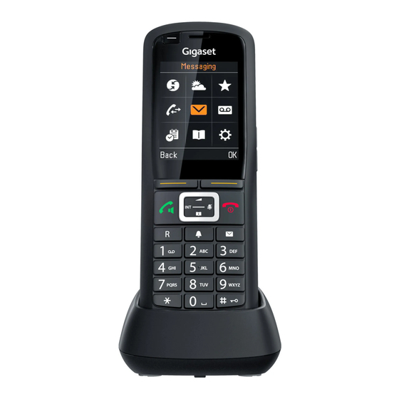 Gigaset N870 IP PRO DECT Multicell System Manual De Instrucciones