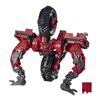 Hasbro TRANSFORMERS CONSTRUCTICON SCAVENGER Manual De Instrucciones