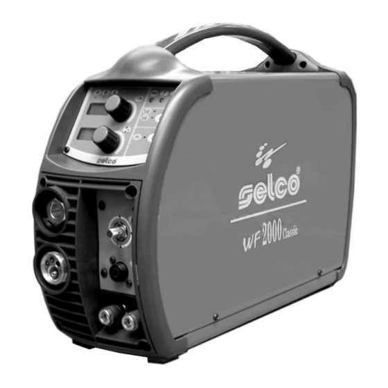 Selco WF 2000 Classic Instrucciones De Uso