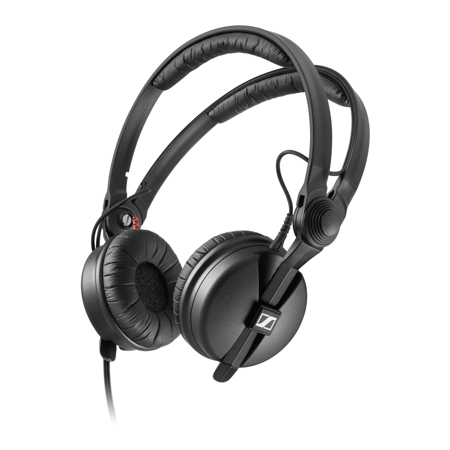 Sennheiser HD 25 Modo De Empleo