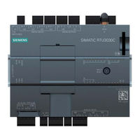 Siemens SIMATIC RTU3030C Instrucciones De Servicio