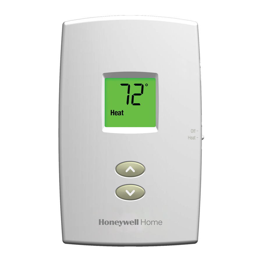Honeywell PRO TH1100D Guia De Instalacion