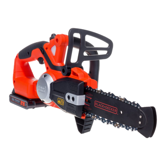 Black and Decker GKC1820ST1 Manuales