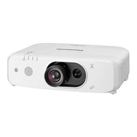 Panasonic PT-EZ57 Instrucciones De Operación