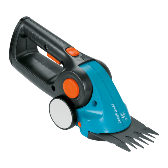 Gardena Accu 60 Manual De Instrucciones