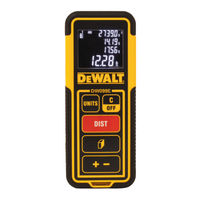 DeWalt DW099E Manual Del Usuario