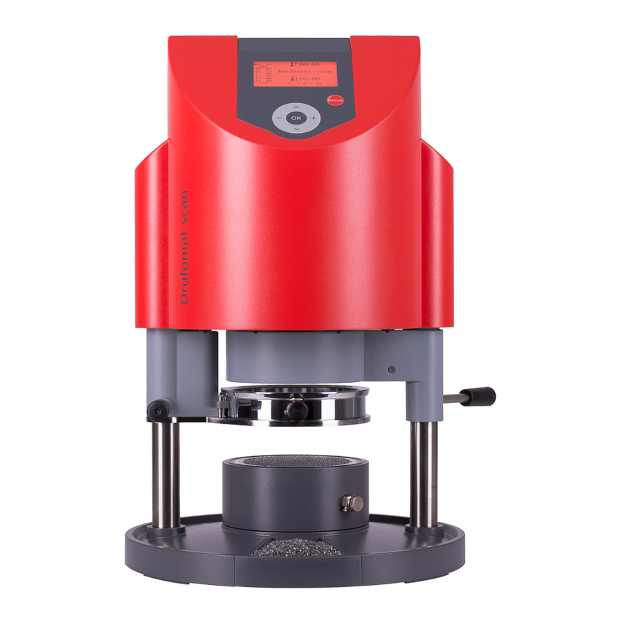Dreve Drufomat scan Instrucciones De Trabajo