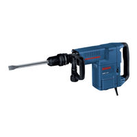 Bosch GSH 11 E PROFESSIONAL Manual Original