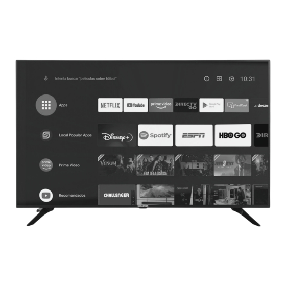 Challenger LED 32LO68 BT ANDROID T2 C Manual De Usuario