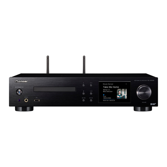 Pioneer NC-50DAB-B Manual De Instrucciones