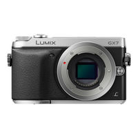 Panasonic Lumix DMC-GX7C Instrucciones De Funcionamiento