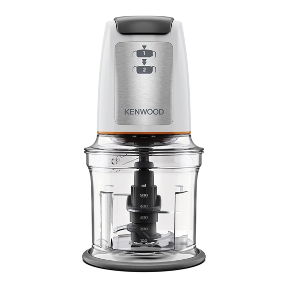 Kenwood CHP61 Instrucciones