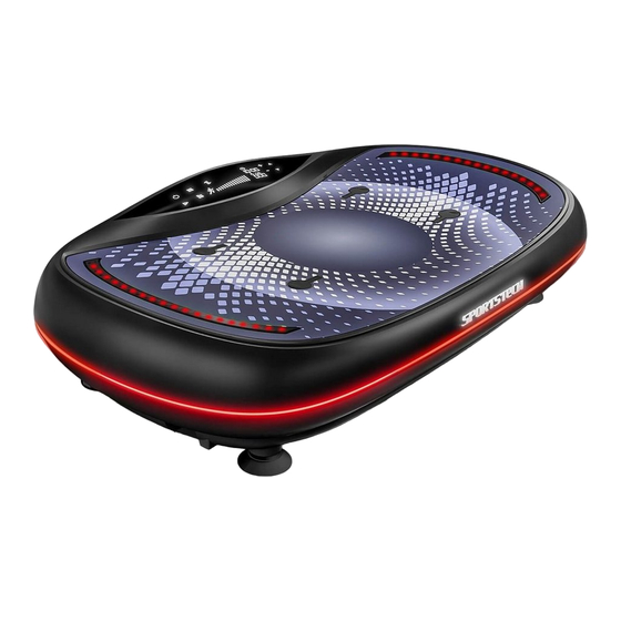 SPORTSTECH VP500 Manual De Usuario