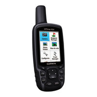 Garmin GPSMAP 62 Manual Del Usuario