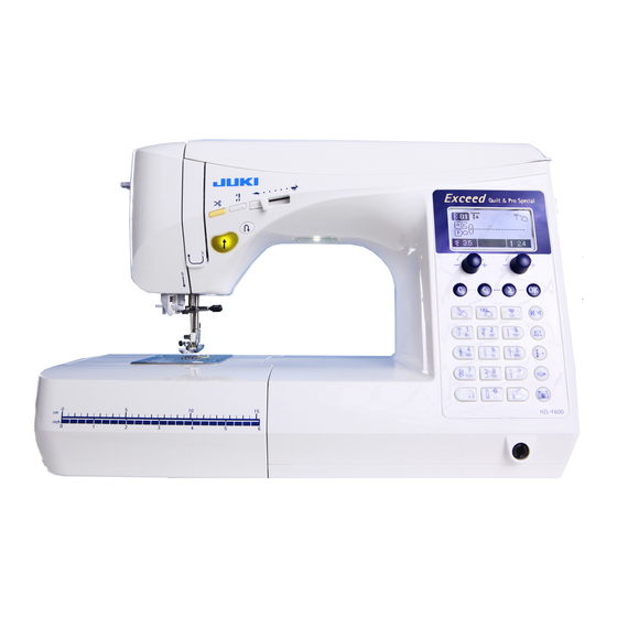JUKI HZL-F Serie Manual De Instrucciones