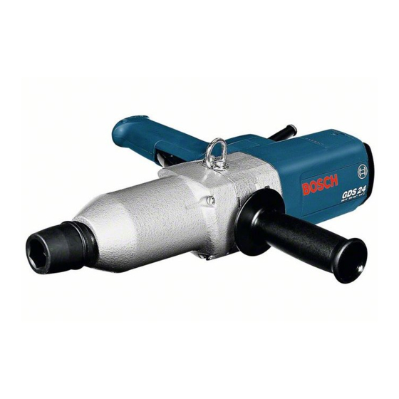 Bosch Professional GDS 24 Manual Original