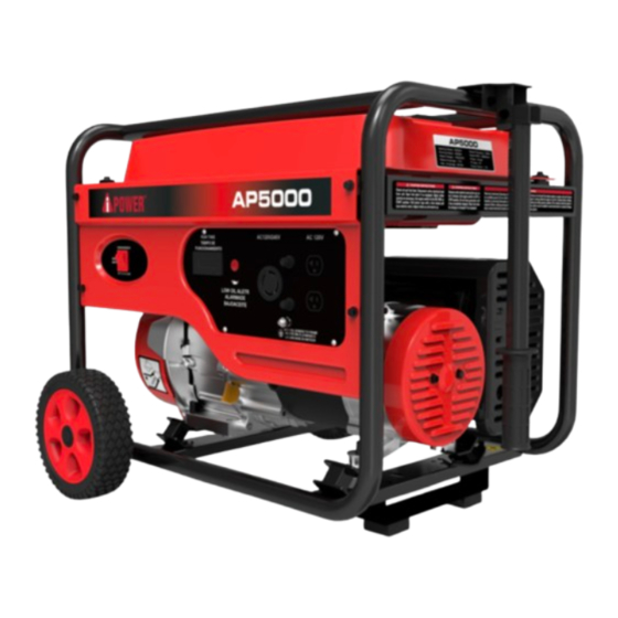 A-iPower AP5000 Guia De Inicio Rapido