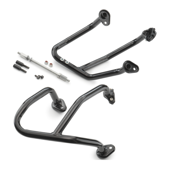 KTM CRASH BAR KIT Manuales