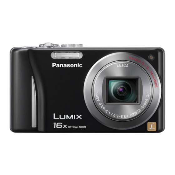 Panasonic Lumix DMC-ZS9 Instrucciones De Funcionamiento Para Características Avanzadas