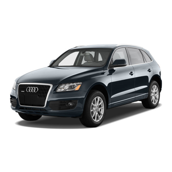 Audi Q5 2009 Manuales