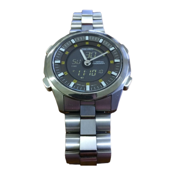 Seiko H024 Manual Del Usuario