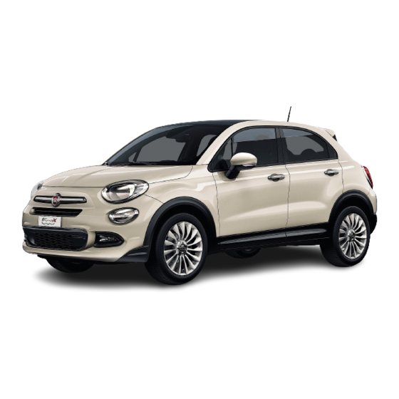 Fiat 500 X 2015 Manuales