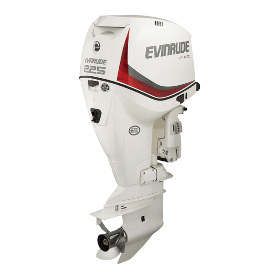 BRP EVINRUDE E-TEC 200 Guía Del Operador