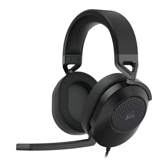 Corsair HS65 SURROUND Manual De Instrucciones